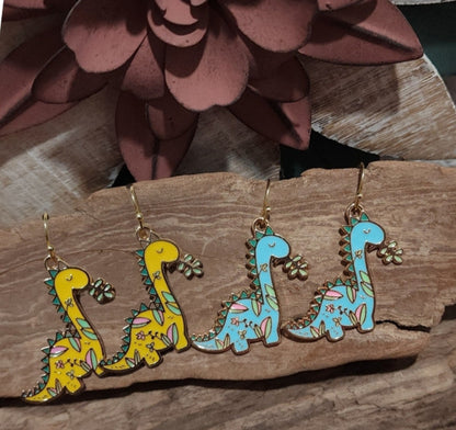Dino Pendant Earrings