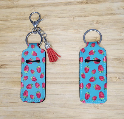 Lip Balm Holder Key Chains