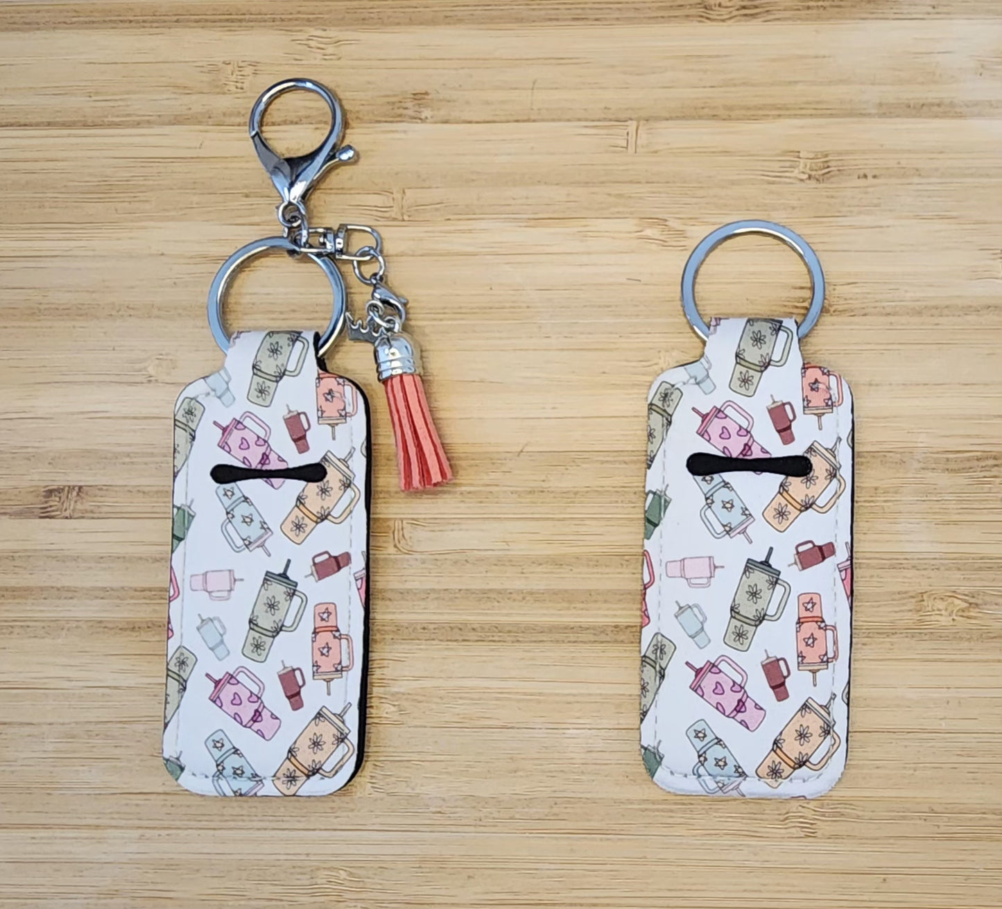 Lip Balm Holder Key Chains