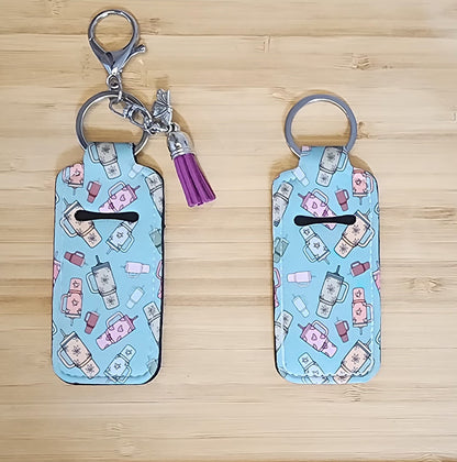 Lip Balm Holder Key Chains