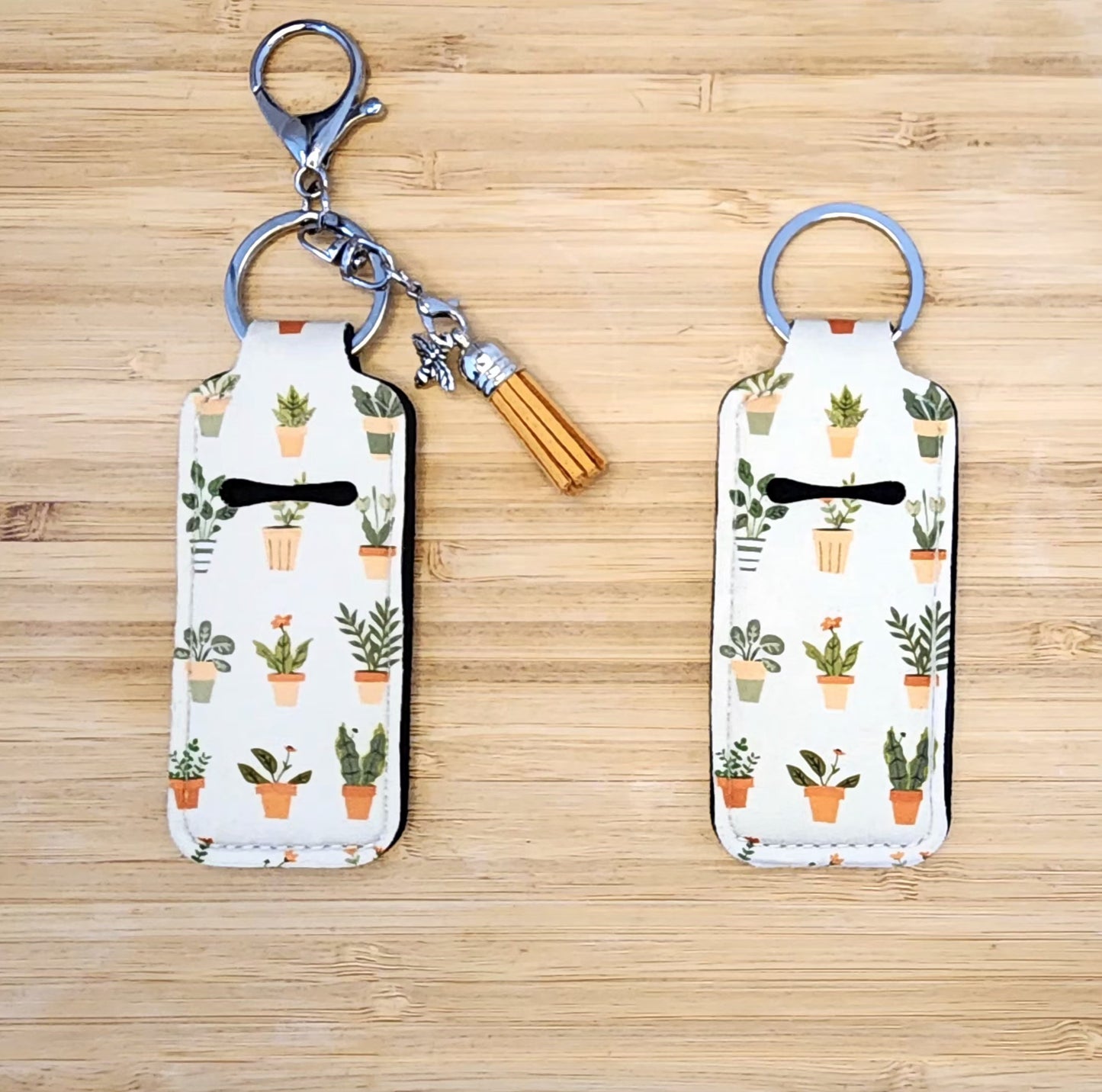 Lip Balm Holder Key Chains