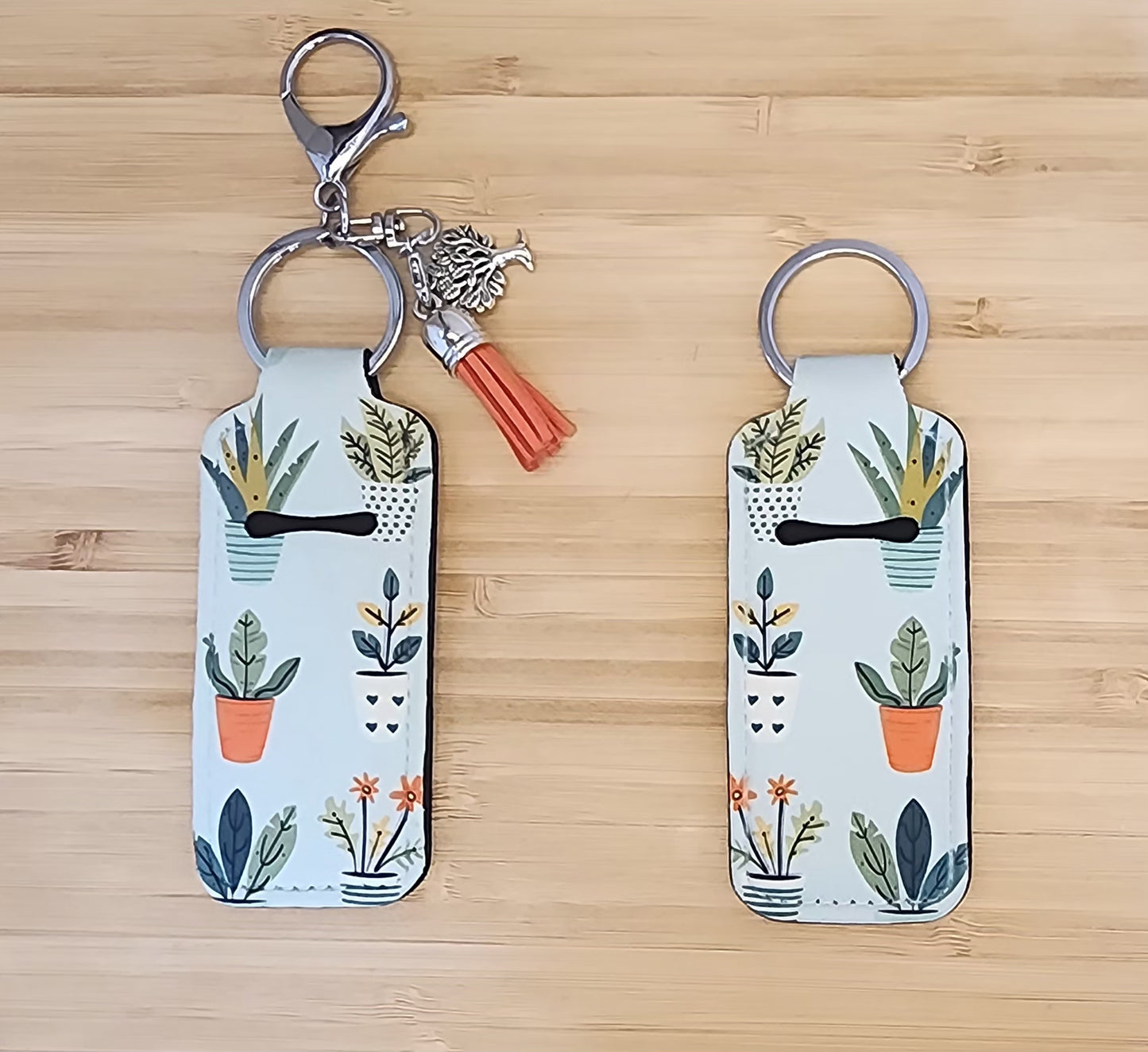 Lip Balm Holder Key Chains