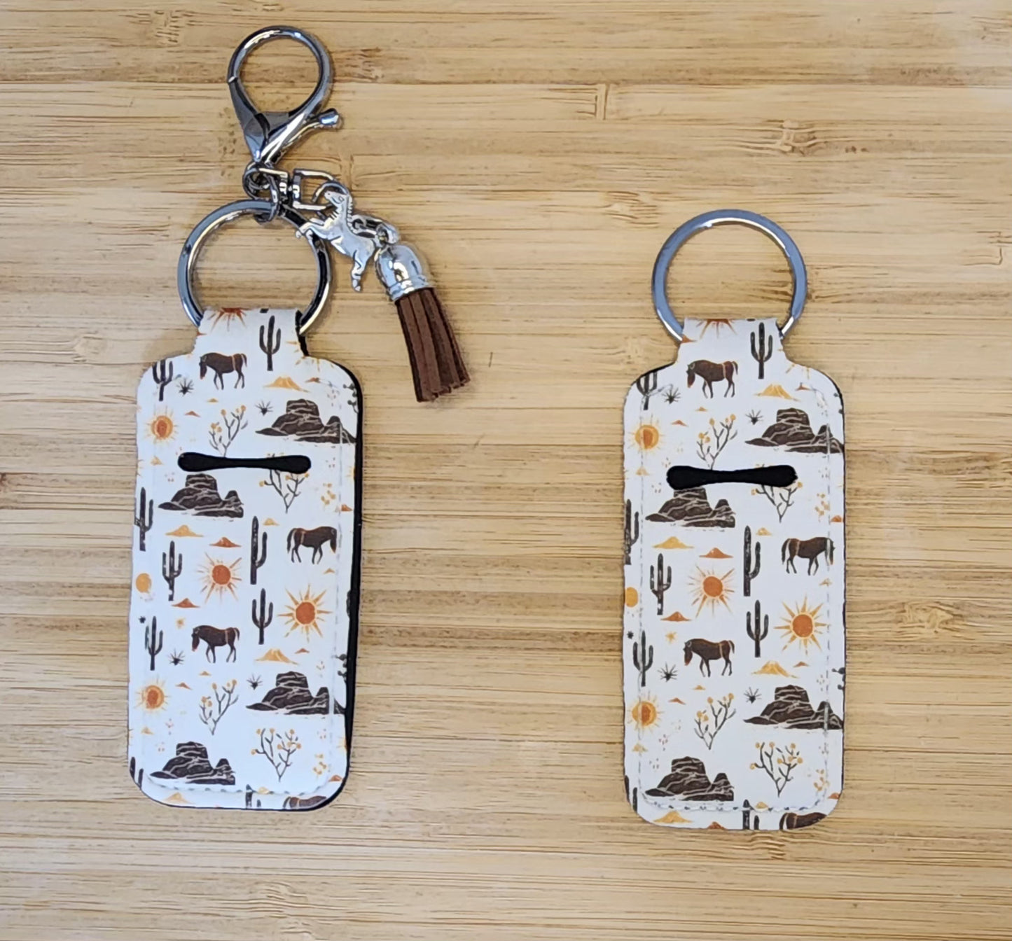 Lip Balm Holder Key Chains