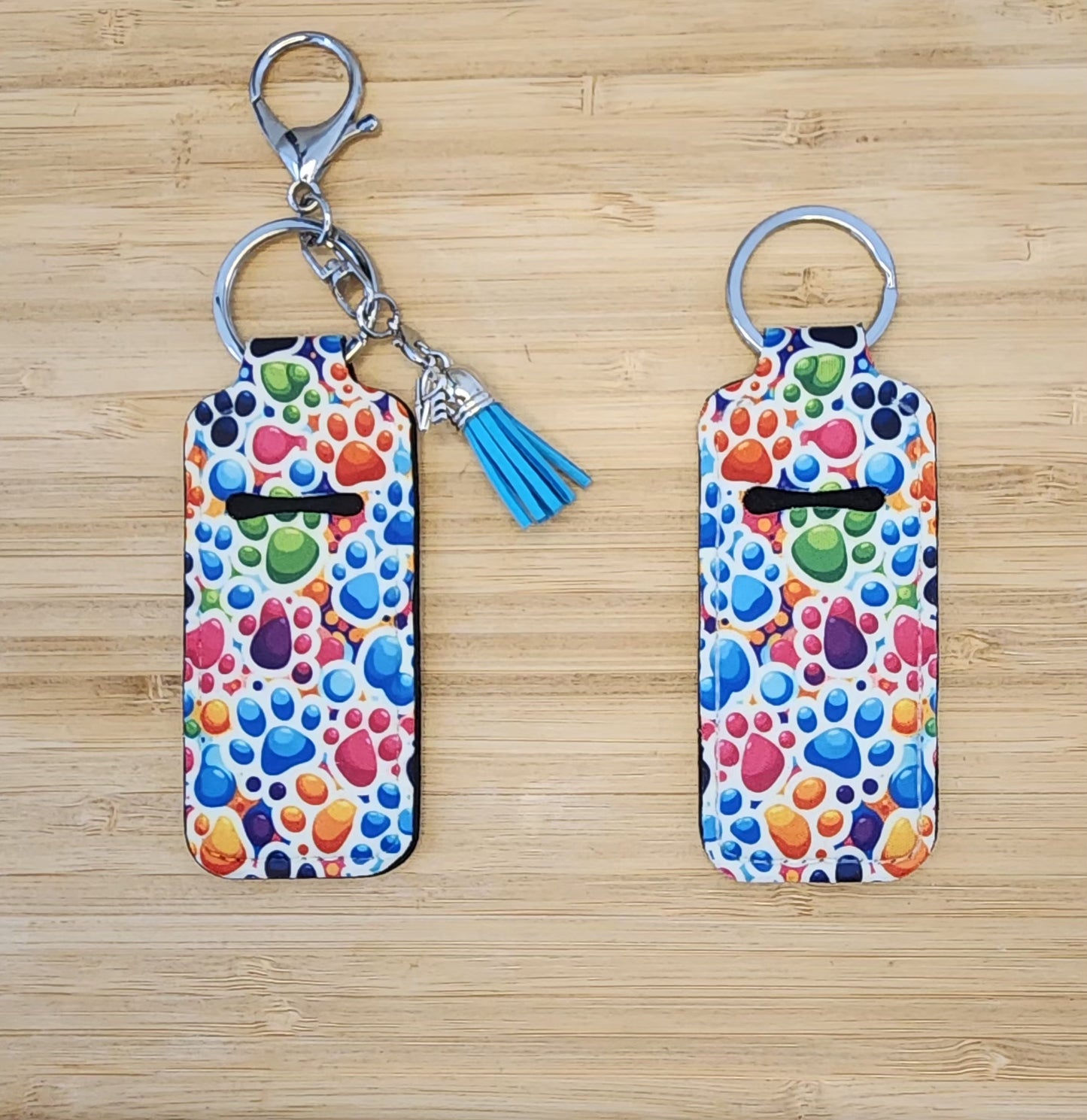 Lip Balm Holder Key Chains