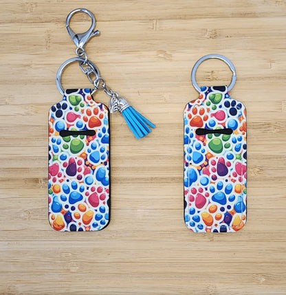 Lip Balm Holder Key Chains