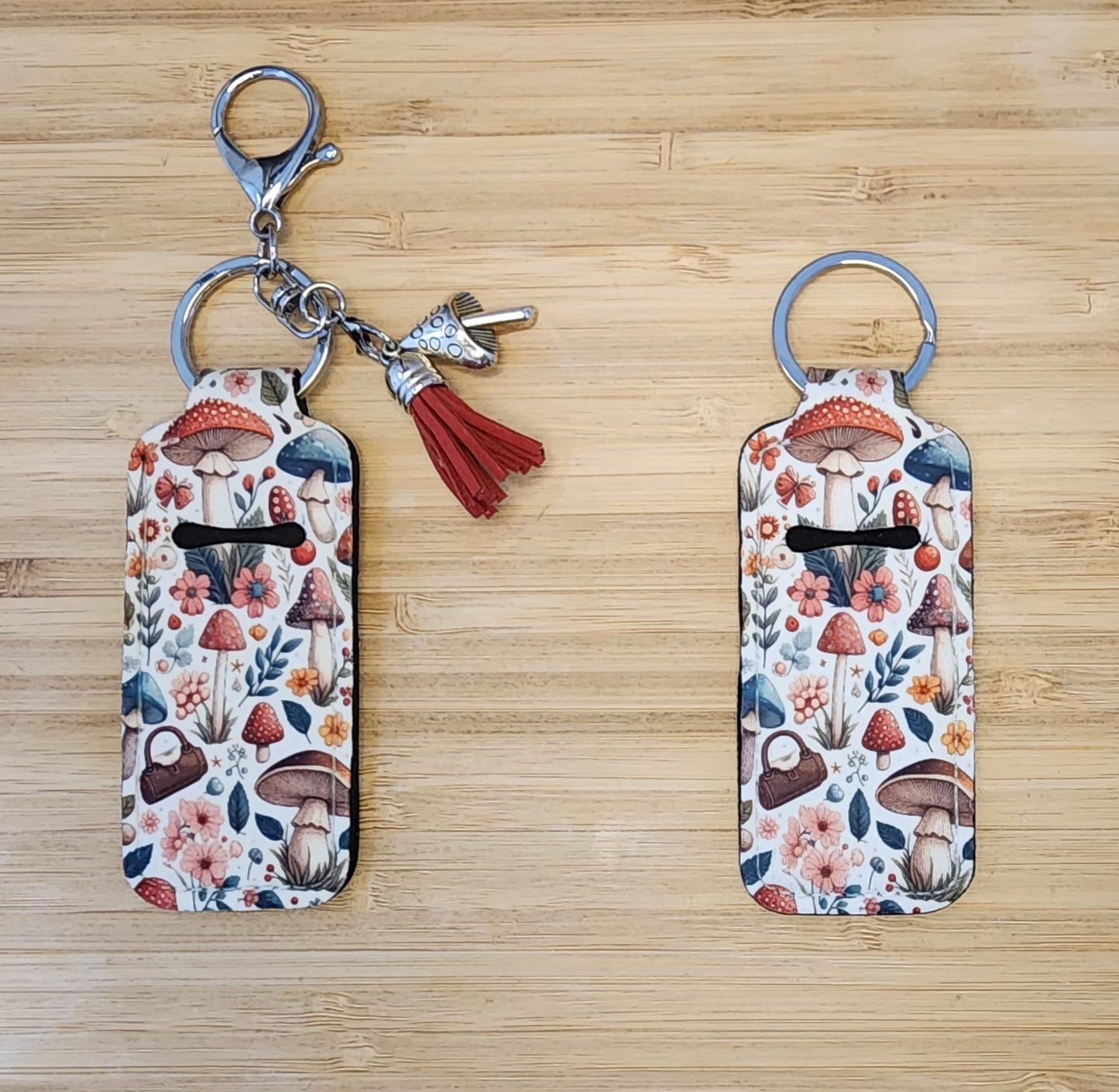 Lip Balm Holder Key Chains