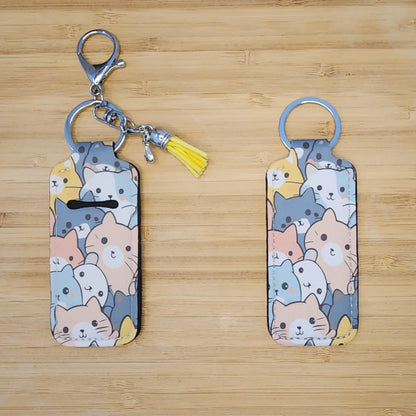 Lip Balm Holder Key Chains