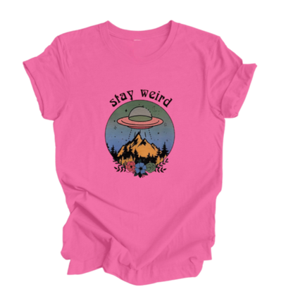 Stay Weird-Pink