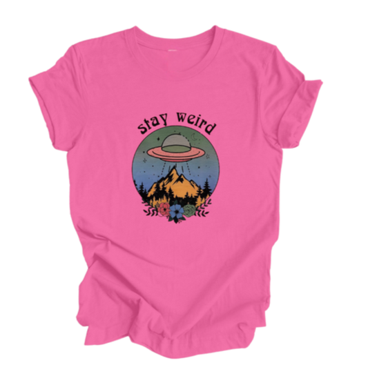 Stay Weird-Pink