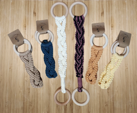 Macrame Kitchen Towel Holders