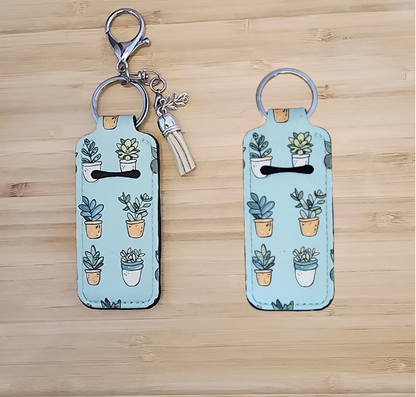 Lip Balm Holder Key Chains