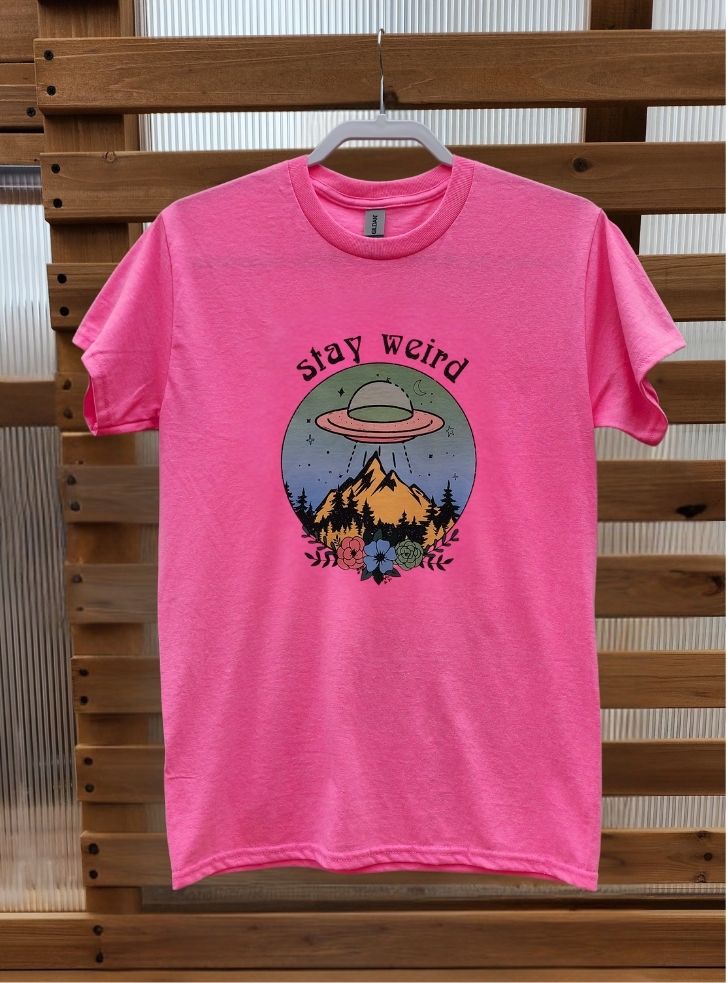Stay Weird-Pink